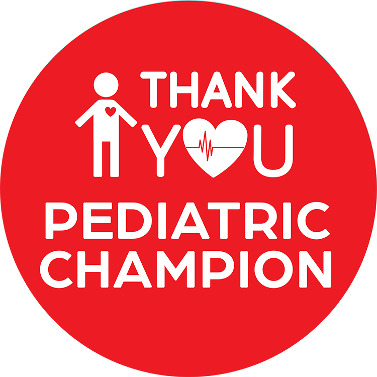 Thank you Pediatric Champion!